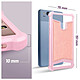 Avizar Coque pour Smartphone 5'' à 5.3'' Silicone Gel Coins Renforcés Dos Effet Cuir pas cher