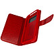 Avizar Etui Smartphone 5,5 à 6,0'' Portefeuille Mutirangements Caméra Slide rouge - Housse portefeuille universel à languette magnétique.