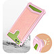 Acheter Avizar Coque pour Smartphone 5'' à 5.3'' Silicone Gel Coins Renforcés Dos Effet Cuir