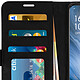 Avizar Housse pour Oppo Reno Étui folio Porte cartes Fonction Support Vidéo pas cher