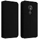 Avizar Housse Motorola Moto G7 Power Étui Folio Fonction Support Vidéo Noir - Étui Flip book cover spécialement conçu pour Motorola Moto G7 Power