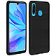Coque pour Huawei P30 Lite Finition Carbone Effet Métal Brossé Noir Coque protectrice spécialement conçue pour le Huawei P30 Lite XL