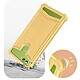 Acheter Avizar Coque pour Smartphone 4.7'' à 5.3'' Silicone Gel Coins Renforcés Dos Effet Cuir