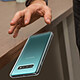 Coque Galaxy S10 Plus Silicone Gel Souple Ultra-fine Anti-rayures Transparent pas cher