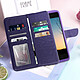 Avizar Étui pour Smartphone 5,3 à 5,5'' Portefeuille Multi-rangements Caméra Slide pas cher