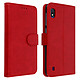 Avizar Housse Samsung Galaxy A10 Étui Portefeuille Support Stand Rouge - Étui Flip book cover spécialement conçu pour Samsung Galaxy A10