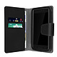 Housse pour Smartphone 5.5 à 6 pouces Universelle Porte-cartes Fonction slide Noir Housse portefeuille universelle de Taille XL pour smartphone - noir