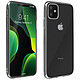 Avizar Coque Apple iPhone 11 Silicone Souple et Film Verre Trempé 9H - Pack de protection 360° spécialement conçue pour Apple iPhone 11