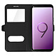 Avis Avizar Housse pour Samsung Galaxy S9 Étui Double Fenêtre Coque Silicone Gel