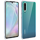 Avizar Coque Huawei P30 Silicone Gel + Film Ecran Verre Trempé transparent Protection 360° avant arrière spécialement dédiée pour le Huawei P30