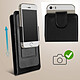 Avizar Étui pour Smartphone Universel Clapet Vertical Portefeuille Taille S pas cher