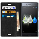 Avis Avizar Étui pour Xperia XZ Premium Coque Clapet Portefeuille Cuir - Fonction stand