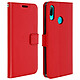 Avizar Housse pour Huawei P Smart 2019 / Honor 10 Lite Étui Porte-carte Support Vouge Rouge Housse Folio spécialement conçue pour Honor 10 Lite - Série Vintage.