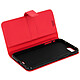 Avizar Housse Clapet Portefeuille pour iPhone 7 Plus / iPhone 8 Plus - Housse étui portefeuille orné de surpiqûres robustes pour iPhone 8 Plus