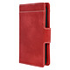 Avizar Housse pour Smartphone 5.5 à 6 pouces Universelle Porte-cartes Fonction slide - Housse portefeuille universelle de Taille XL pour smartphone - rouge