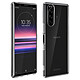 Avizar Coque pour Sony Xperia 5 Silicone et Film Verre Trempé 9H Pack de protection 360° spécialement conçue pour le Sony Xperia 5.