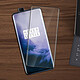 Acheter Avizar Film Oneplus 7 Pro / 7T Pro Protection Verre trempé Incurvé Anti-traces noir