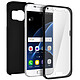 Acheter Avizar Coque pour Samsung Galaxy S7 Protection Avant Silicone + Arrière Polycarbonate Noir