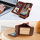 Acheter Avizar Etui à Pois Smartphone 5,0 à 5,3 Clapet Portefeuille Support et Miroir marron