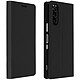 Avizar Étui pour Sony Xperia 5 Folio Cuir Véritable Porte cartes Support Vidéo - Housse de protection spécialement conçue pour le Sony Xperia 5.