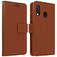 Avizar Housse pour Samsung Galaxy A20e Étui Folio Soft Touch Support Vidéo - Housse folio spécialement conçue pour Samsung Galaxy A20e