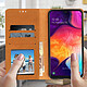 Avis Avizar Housse pour Samsung Galaxy A50 Étui Coque Effet Vieilli Porte-cartes Support