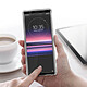 Avizar Coque pour Sony Xperia 5 Silicone et Film Verre Trempé 9H pas cher