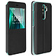 Avizar Housse Xiaomi Redmi Note 8 Pro Fenêtre d'affichage Protection Intégrale - Pochette de protection spécialement conçue pour le Xiaomi Redmi Note 8 Pro.