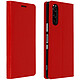 Avizar Étui pour Sony Xperia 5 Folio Cuir Véritable Porte cartes Support Vidéo - Housse de protection spécialement conçue pour le Sony Xperia 5.