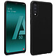 Avizar Coque Samsung Galaxy A50 Silicone Semi-rigide Mat Finition Soft Touch Noir Coque de protection spécialement conçue pour le appareil