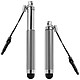 Avizar Stylet Retractable pour écran Tactile - Attache Jack 3.5 mm Argent - Stylet universel rétractable pour écran tactile.