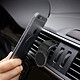 Avizar Support Voiture Magnétique Fixation Grille D'Aération Rotatif 360° - Argent pas cher