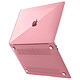 Avizar Coque Protection Antichoc Polycabonate Rose p. MacBook Air 13 2020 / 2019 / 2018 Coque protectrice spécialement conçue pour Apple MacBook Air 13 2020 / 2019 / 2018