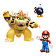 World of Nintendo - Pack 3 figurines Mario vs. Bowser Lava Battle 6-15 cm Pack de 3 figurines World of Nintendo, modèle Mario vs. Bowser Lava Battle 6-15 cm.