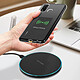 Avis Avizar Pack Chargeur Qi et Nappe de Transformation Micro-USB Charge Sans Fil Noir