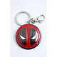 Marvel Comics - Porte-clés métal Deadpool Comics Marvel, modèle porte-cles metal Deadpool.