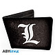 Death Note - Portefeuille L symbole Portefeuille Death Note, modèle L symbole.