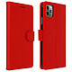 Avizar Étui Apple iPhone 11 Pro Max Housse Intégrale Porte-carte Fonction Support Rouge - Housse portefeuille spécialement conçue pour Apple iPhone 11 Pro Max