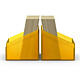 Ultimate Guard - Boulder™ Deck Case 100+ taille standard Ambre pas cher