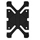 Avizar Coque pour tablette 7.9 à 9 pouces Universel Bumper Silicone Gel Mode Support - Coque antichoc universelle noir, compatible avec votre Tablette quel qu'il soit