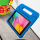 Avizar Coque Galaxy Tab A 8.0 2019 Protection Antichoc Poignée-Support Enfant Bleu pas cher