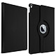 Avizar Housse pour iPad Pro 10.5 / iPad Air 3 2019 Étui Multipositions Support 360° Noir - Housse de protection à clapet folio - Noir