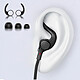 Acheter Écouteurs intra-auriculaires Bluetooth Magnétiques Télécommande et Micro Noir
