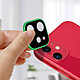 Avizar Protège Caméra Apple iPhone 11 Vitre Protection Verre Trempé 9H Anti-trace vert pas cher