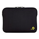 be.ez LA robe compatible Macbook 12 Black Addicted Lemon Housse de protection à mémoire de forme pour MacBook 12"