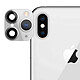 Avizar Faux Appareil Photo pour iPhone 11 Pro Autocollant Protège Caméra en Verre - Film de protection conçu pour iPhone 11, blanc