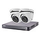 Hikvision - HIK-2DOM-THD-002 - Kit vidéo surveillance Turbo HD 2 caméras dôme
