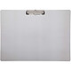 MAUL Porte-bloc A3 en largeur pince nickelée aluminium Porte-bloc