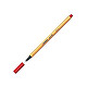 Stabilo Stylo feutre POINT 88 pointe fine 0,4 mm rouge Stylo feutre POINT 88 pointe fine 0,4 mm rouge