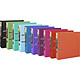 EXACOMPTA Classeur à levier Prem'Touch dos 80mm A4 couleurs pastel assorties x 10 Classeur à levier